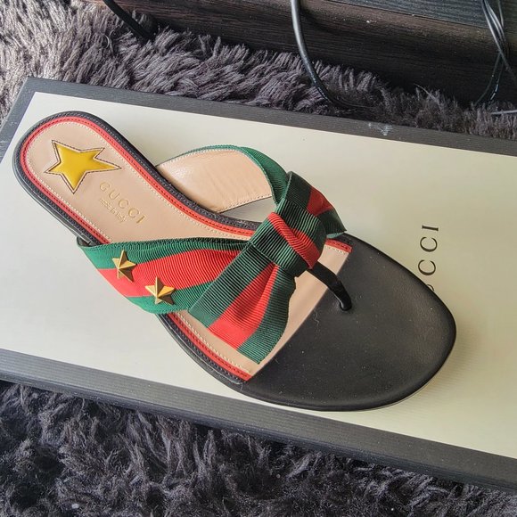 Gucci sandals new never worn - Picture 1 of 5